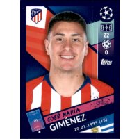 Sticker 30 - Jose Maria Gimenez - Atletico Madrid