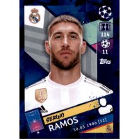 Sticker 43 - Sergio Ramos - Real Madrid