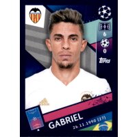 Sticker 68 - Gabriel - FC Valencia