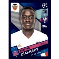 Sticker 70 - Mouctar Diakhaby - FC Valencia