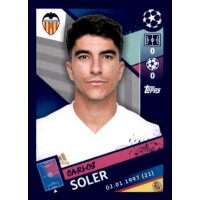 Sticker 74 - Carlos Soler - FC Valencia