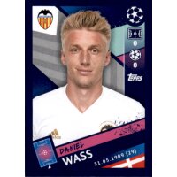 Sticker 75 - Daniel Wass - FC Valencia