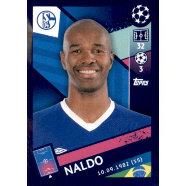 Sticker 105 - Naldo - FC Schalke 04