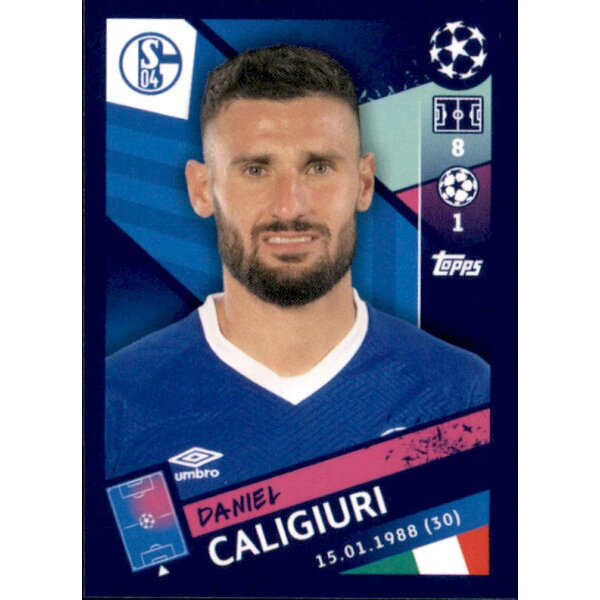 Sticker 109 - Daniel Caligiuri - FC Schalke 04