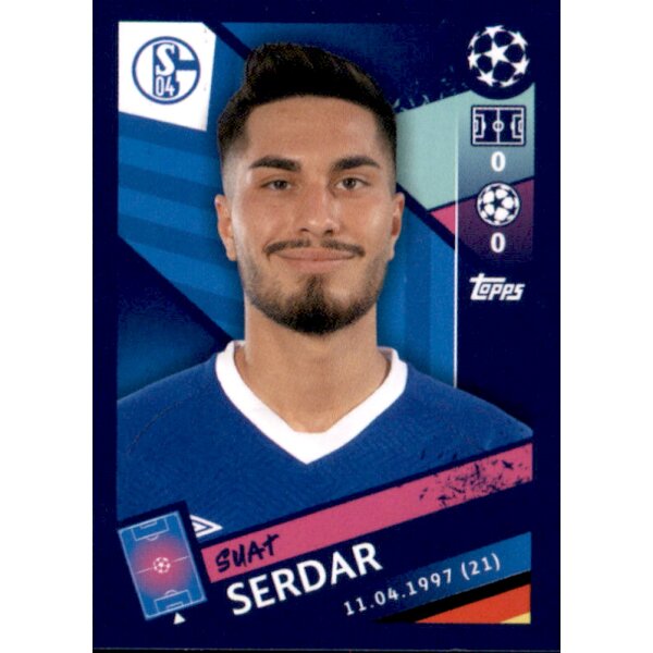 Sticker 113 - Suat Serdar - FC Schalke 04