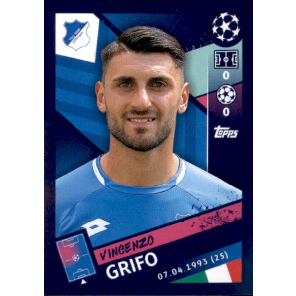 Sticker 126 - Vincenzo Grifo - TSG 1899 Hoffenheim