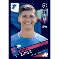 Sticker 129 - Steven Zuber - TSG 1899 Hoffenheim