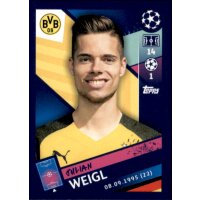 Sticker 146 - Julian Weigl - Borussia Dortmund