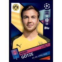 Sticker 148 - Mario Götze - Borussia Dortmund