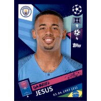 Sticker 173 - Gabriel Jesus - Manchester City