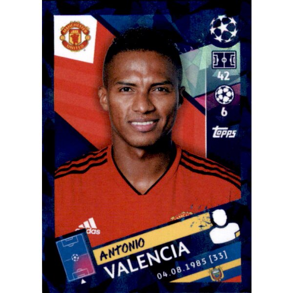 Sticker 176 - Antonio Valencia - Manchester City