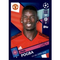 Sticker 185 - Paul Pogba - Manchester City