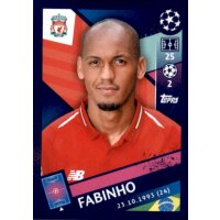 Sticker 221 - Fabinho - FC Liverpool