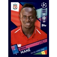 Sticker 229 - Sadio Mane - FC Liverpool
