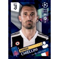 Sticker 233 - Giorgio Chiellini - Juventus Turin