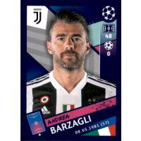 Sticker 238 - Andrea Barzagli - Juventus Turin