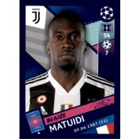Sticker 242 - Blaise Matuidi - Juventus Turin