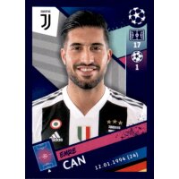 Sticker 244 - Emre Can - Juventus Turin