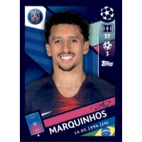 Sticker 314 - Marquinhos - Paris Saint-Germain