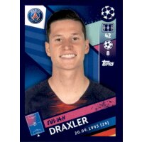 Sticker 322 - Julian Draxler - Paris Saint-Germain