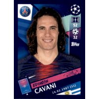 Sticker 325 - Edinson Cavani - Paris Saint-Germain