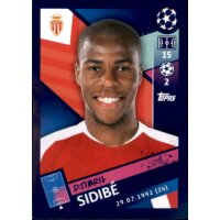 Sticker 331 - Djibril Sidibe - AS Monaco FC