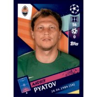 Sticker 425 - Andriy Pyatov - FC Shakhtar Donetsk
