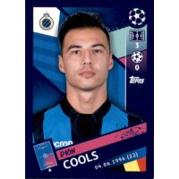 Sticker 445 - Dion Cools - Club Brugge