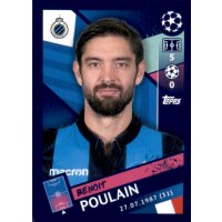 Sticker 447 - Benoit Poulain - Club Brugge