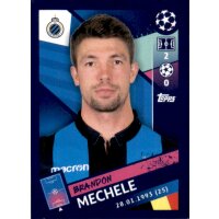 Sticker 448 - Brandon Mechele - Club Brugge