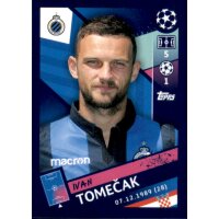 Sticker 450 - Ivan Tomecak - Club Brugge