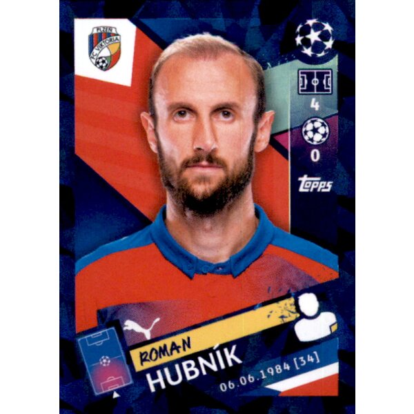 Sticker 480 - Roman Hubnik - FC Viktoria Plzen