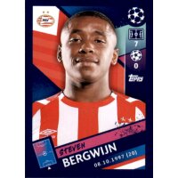 Sticker 527 - Steven Bergwijn - PSV Eindhoven