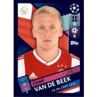 Sticker 535 - Donny van de Beek - AFC Ajax