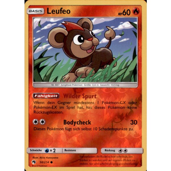 50/214 Leofeo  - Reverse Holo - Deutsch