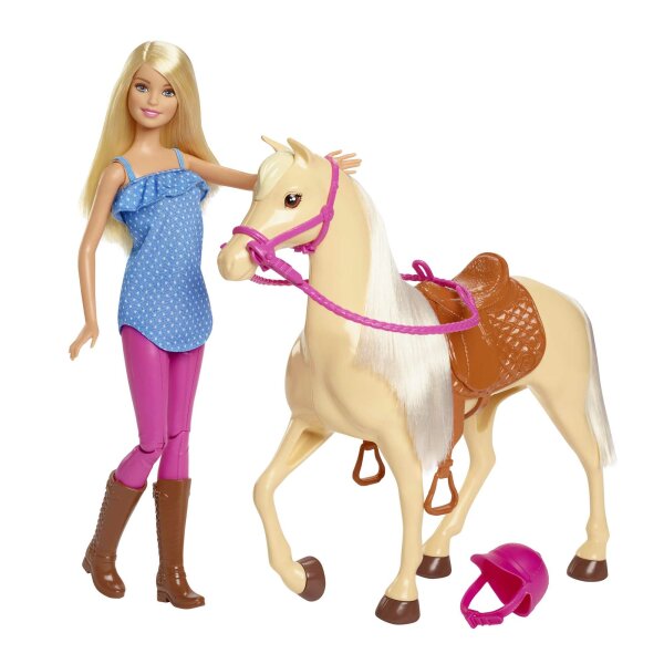 Mattel FXH13 Barbie® Pferd & Puppe