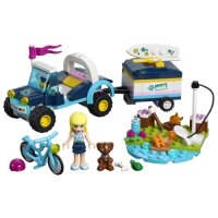 LEGO Friends 41364 - Stephanies Cabrio mit Anhänger