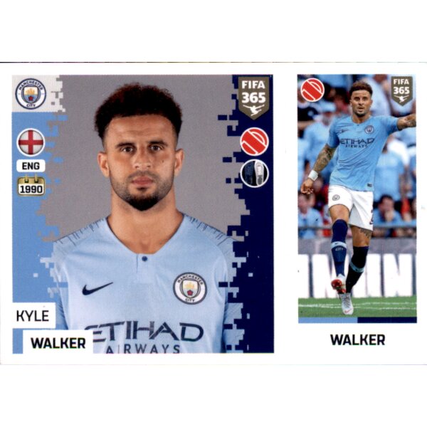 Sticker 50 a/b - Kyle Walker - Manchester City