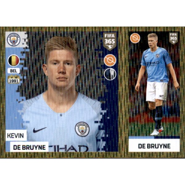 Sticker 58 a/b - Kevin De Bruyne - Manchester City
