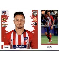 Sticker 73 a/b - Saul - Atlético de Madrid