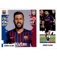 Sticker 84 a/b - Jordi Alba - FC Barcelona