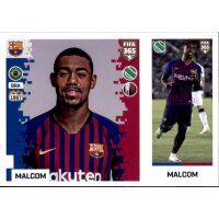 Sticker 91 a/b - Malcom - FC Barcelona