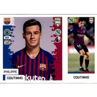 Sticker 92 a/b - Philippe Coutinho - FC Barcelona