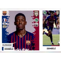 Sticker 93 a/b - Ousmane Dembele - FC Barcelona