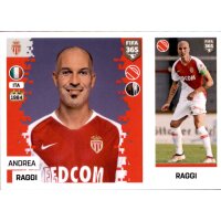 Sticker 132 a/b - Andrea Raggi - AS Monaco