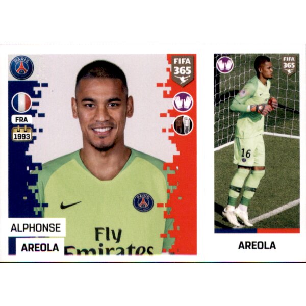 Sticker 145 a/b - Alphonse Areola - Paris Saint-Germain