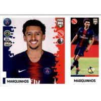 Sticker 146 a/b - Marquinhos - Paris Saint-Germain