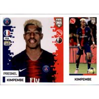 Sticker 148 a/b - Presnel Kimpembe - Paris Saint-Germain