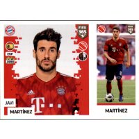 Sticker 166 a/b - Javi Martinez - FC Bayern München