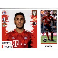 Sticker 168 a/b - Corentin Tolisso - FC Bayern München
